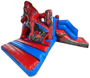 3D Superhero Childrens Bouncy Castle