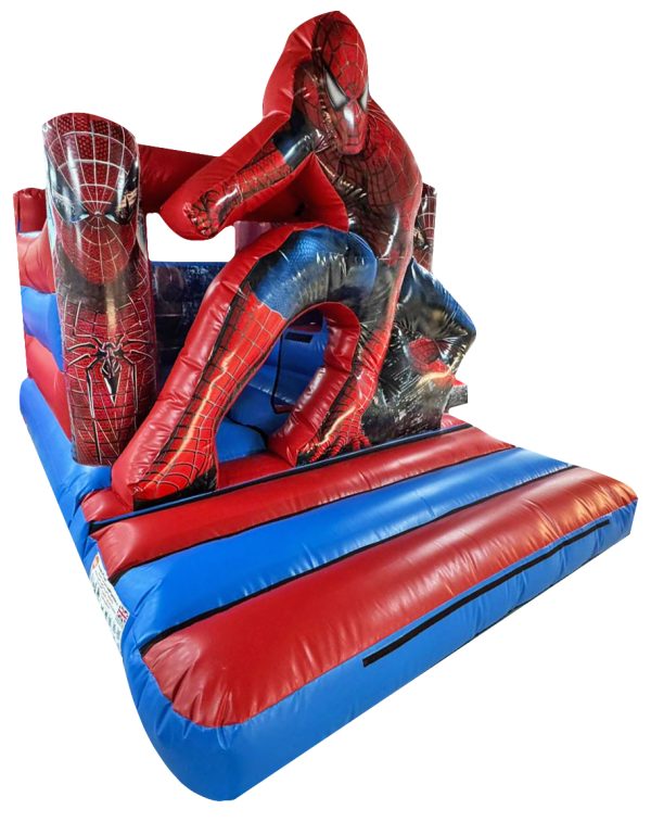 3D Superhero Childrens Bouncy Castle