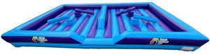 Double Bouncy Gladiator with Wall (18x30ft)