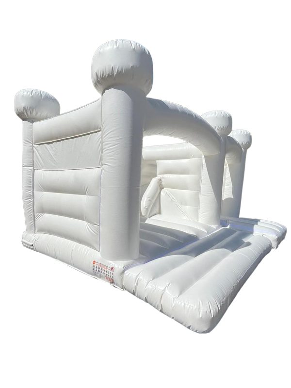 Large White Commercial Bouncy Castle