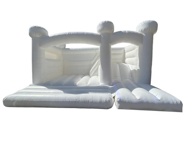 Large White Combi Bouncy Castle