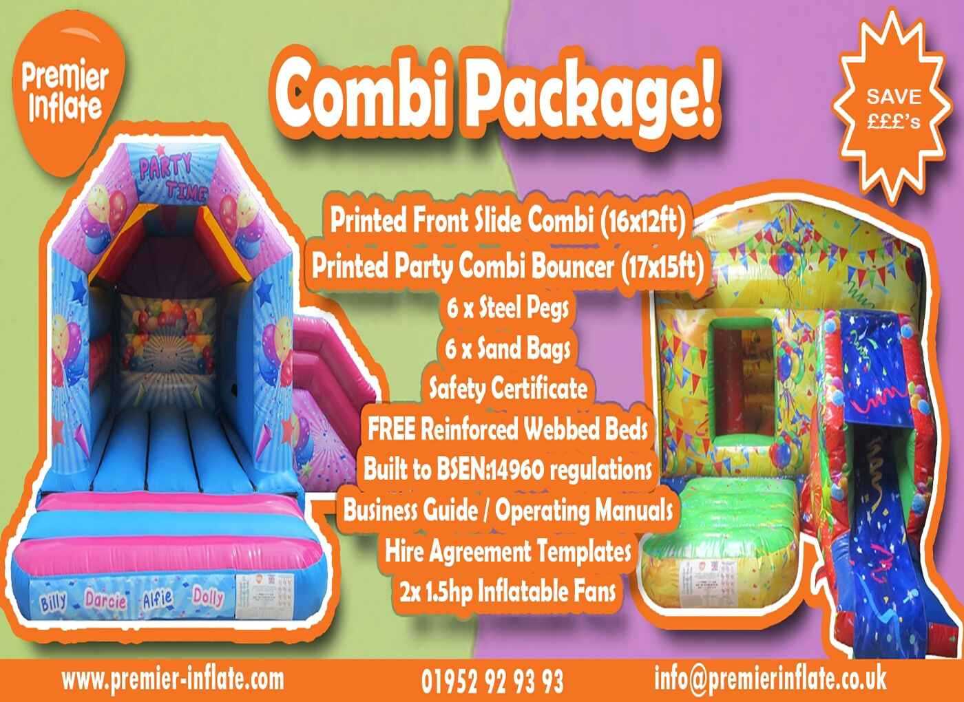 Party Combi Bouncy Castle Package | Bouncy Castle Package Deals for ...