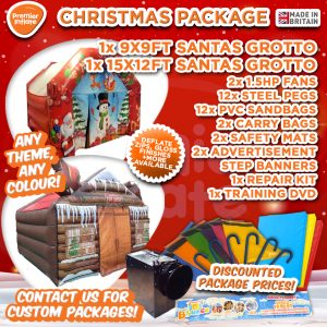Christmas Santa's Grotto Inflatables