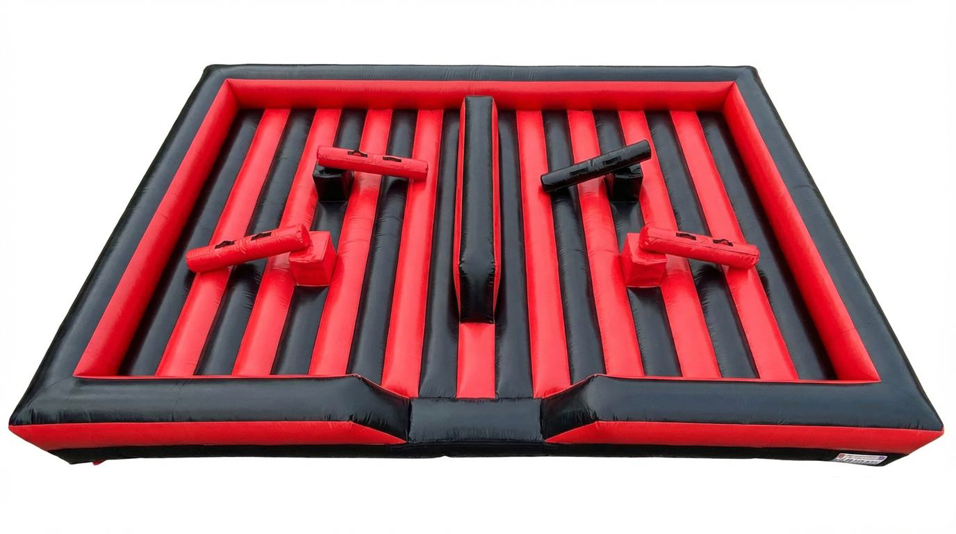 Inflatable Double Bouncy Gladiator for Sale | Inflatable Games