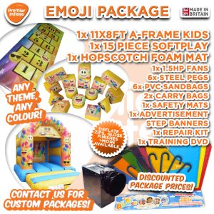 Toddler Emoji Bouncer Package