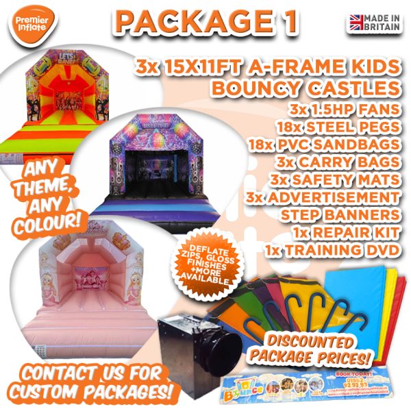 Kids Bouncy Castle Package Deal