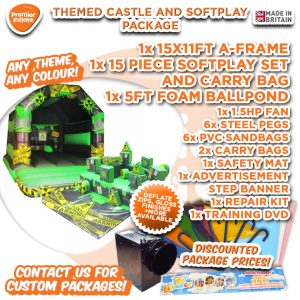 TOXIC Bouncy Castle Package Deal