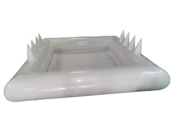 White Gloss Inflatable Ball Pond