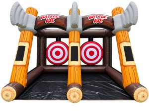 3D Inflatable Axe Throwing Game (16x10ft)