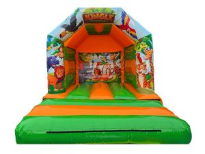 Jungle A-Frame Bouncy Castle (10x12 ft.)