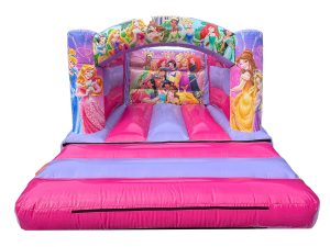 Princess Curved Arch Bouncy Castle (10x12 ft.)