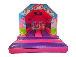 Commercial Unicorn Bouncy Castle (15x11ft)