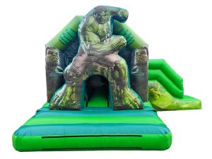 Hulk 3D Combi Bouncy Castle (16x17ft)