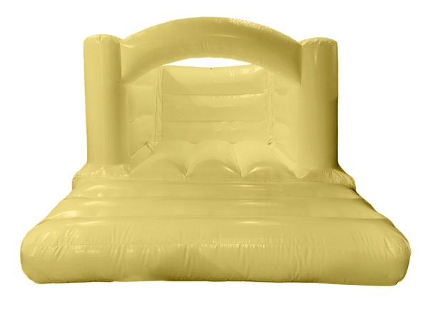 Pastel Yellow Toddler Bouncy Castle