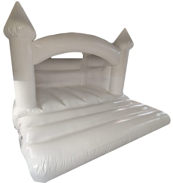 White Turret Bouncy Castle for Sale