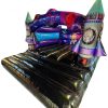 3D Space Rocket Bouncy Castle