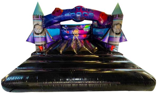 Rocket Themed Bouncy Castle for Sale