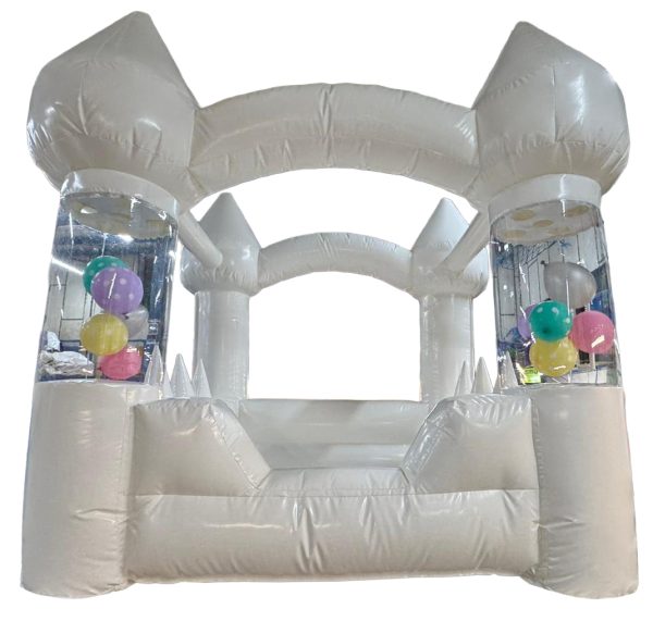 Turret Inflatable Ball Pond with Clear Legs