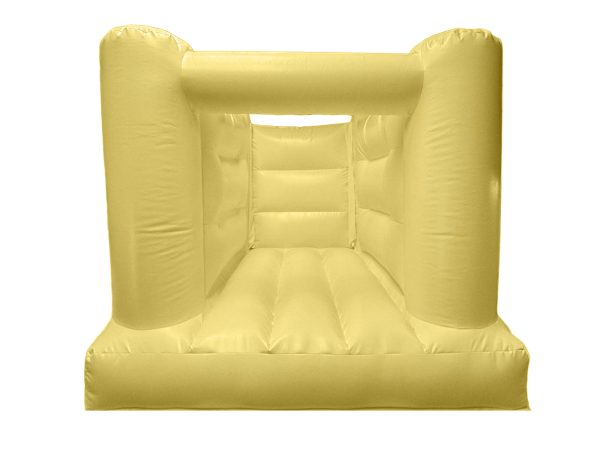 Pastel Yellow Toddler Bouncy Castle