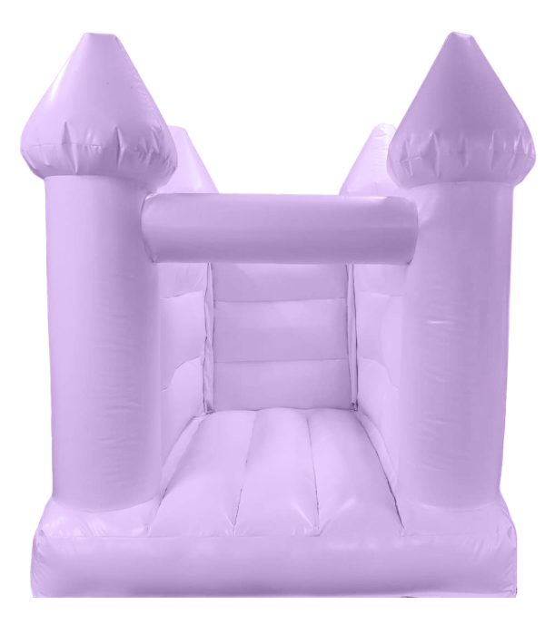 Lilac Toddler Turret Bouncy Castle