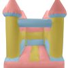 Mixed Pastel Toddler Turret Bouncy Castle
