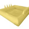 Pastel Yellow Toddler Ball Pond with Air Jugglers