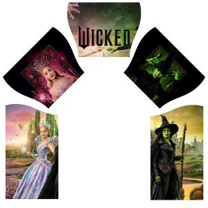Wicked Themed Velcro Artwork