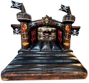 3D Pirate Curved Arch Bouncy Castle (15x11 ft.)