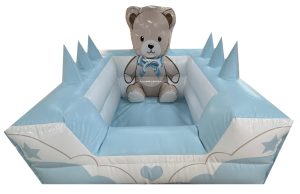 3D Teddy Bear Inflatable Toddlers Ball Pond (6x6ft)