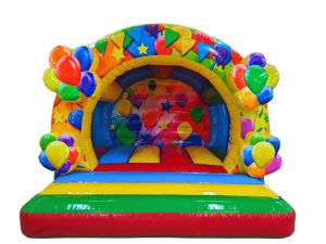 Rounded 3D Party Bouncy Castle (12x12 ft.)