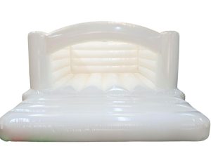 Gloss White Curved Arch Kids Bouncer (15x12 ft.)