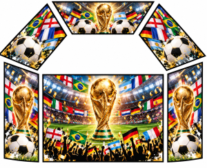 World Cup Theme Velcro Artwork