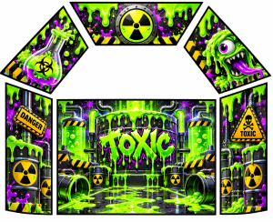 Toxic Theme Velcro Artwork
