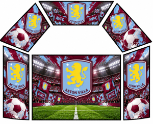 Aston Villa Theme Velcro Artwork