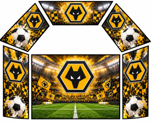 Wolves Theme Velcro Artwork