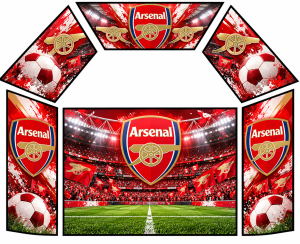 Arsenal Theme Velcro Artwork