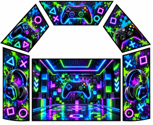 Gamer Theme Velcro Artwork