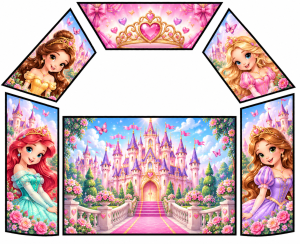 Princess Theme Velcro Artwork