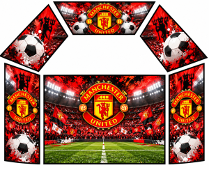 Man United Theme Velcro Artwork