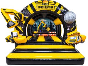 3D Construction Bouncy Castle (12x12 ft.)