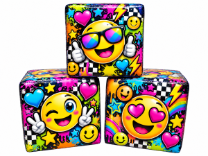 3 Piece Themed Soft Play Cubes for Sale