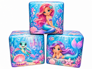 3 Piece Themed Soft Play Cubes for Sale