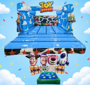 Toys Themed Bouncy Castle and Soft Play Package